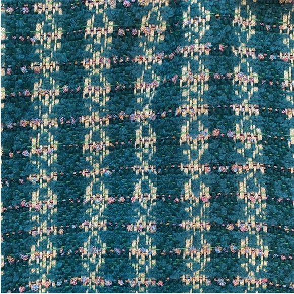 NWOT J. Crew Lady Jacket Blazer in Emerald Tweed Chanel Style - Picture 5 of 14